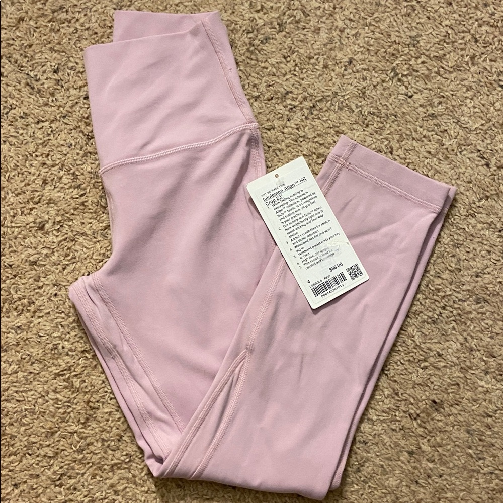 Lululemon legging Align HR Crop 23” Size 4 New With Tags